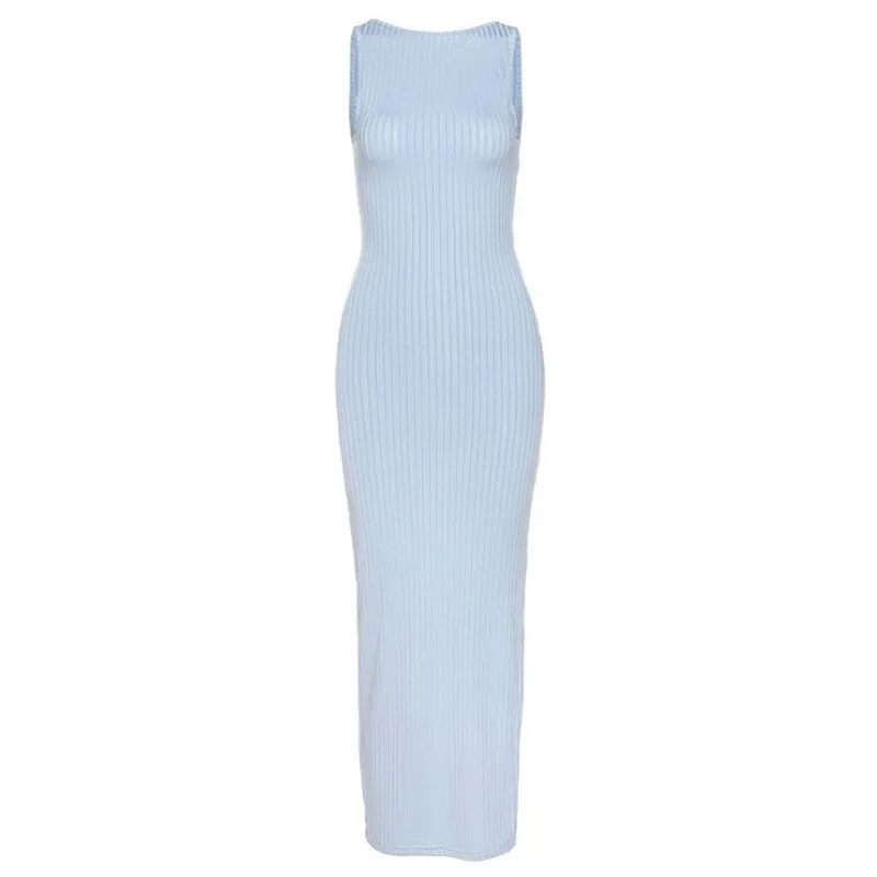 Ariana Slim Bodycon Long Dress