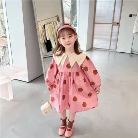 Baby Kid Girls Polka dots Dresses