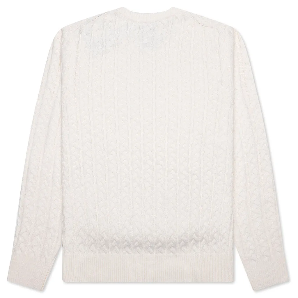 BB Signature Sweater - Gardenia