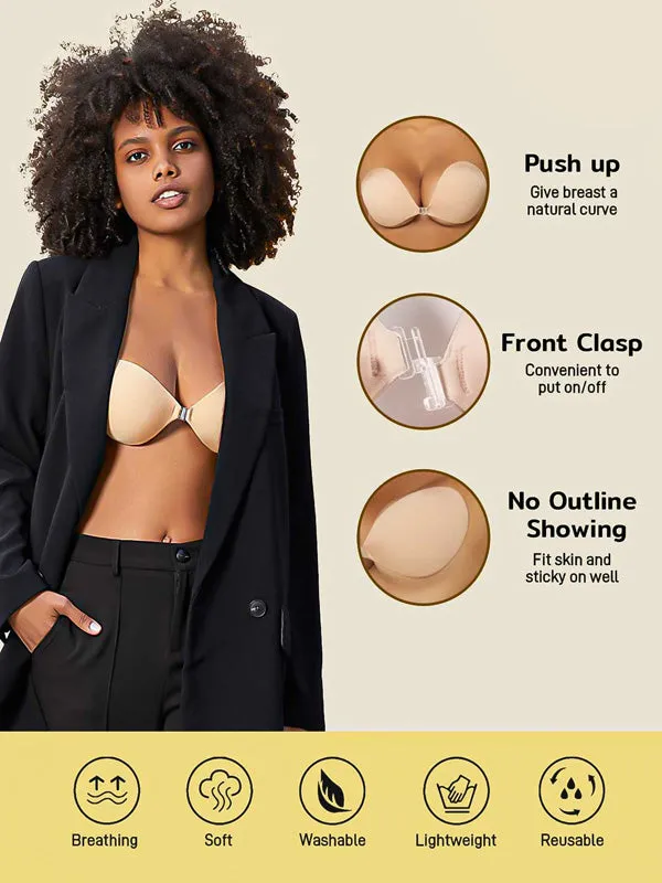 Breast lift strapless pushup Bra