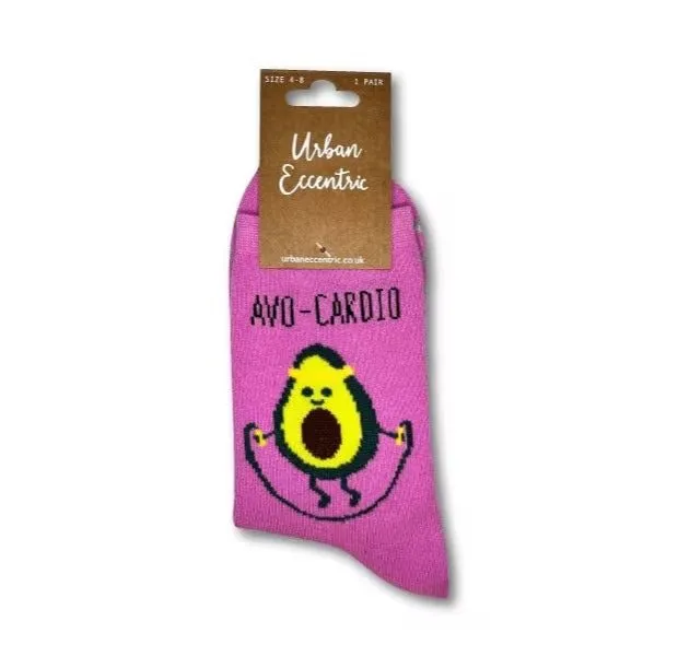 Calcetines Divertidos Avo-Cardio | Socken Funny Bedrucken