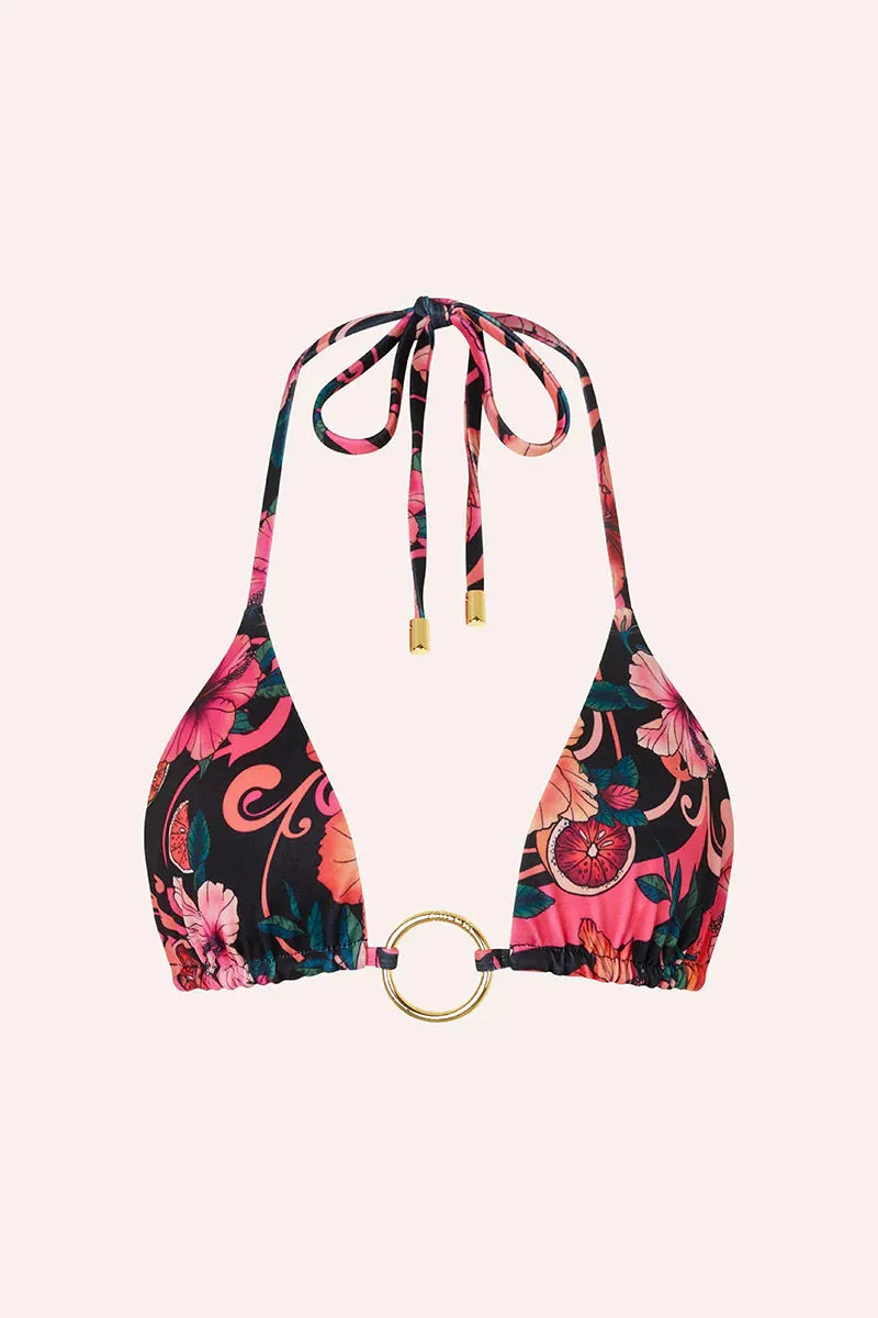 Cin Cin - Isle Hoop Halter - Hibiscus Pink