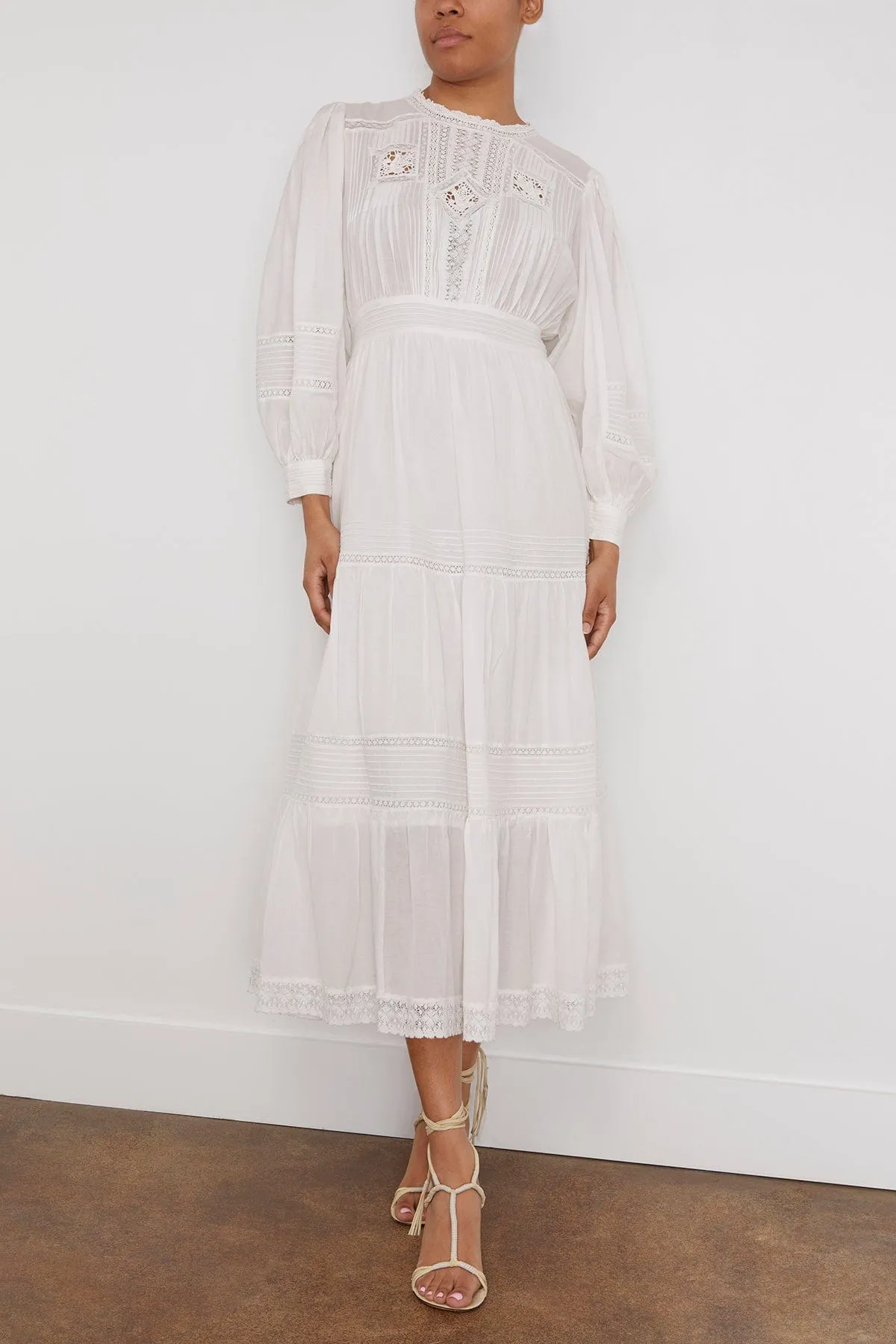 Clay Dress in Blanc