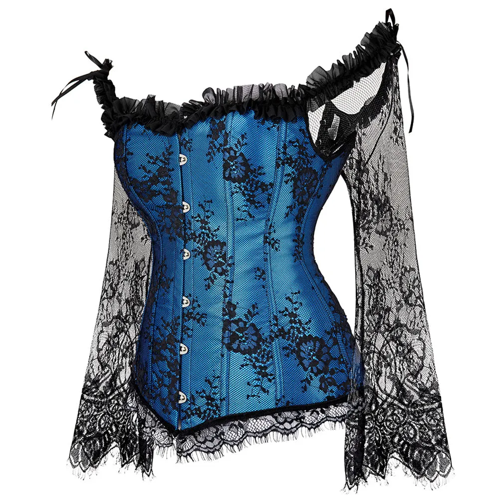 Corset Drag Forest (Blue)