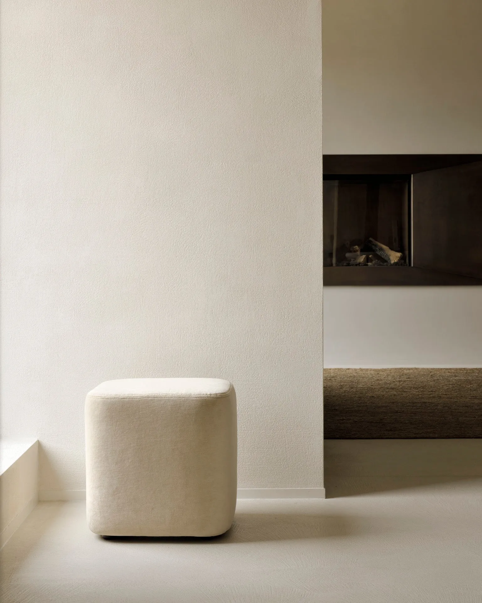 Cube Pouf Sand