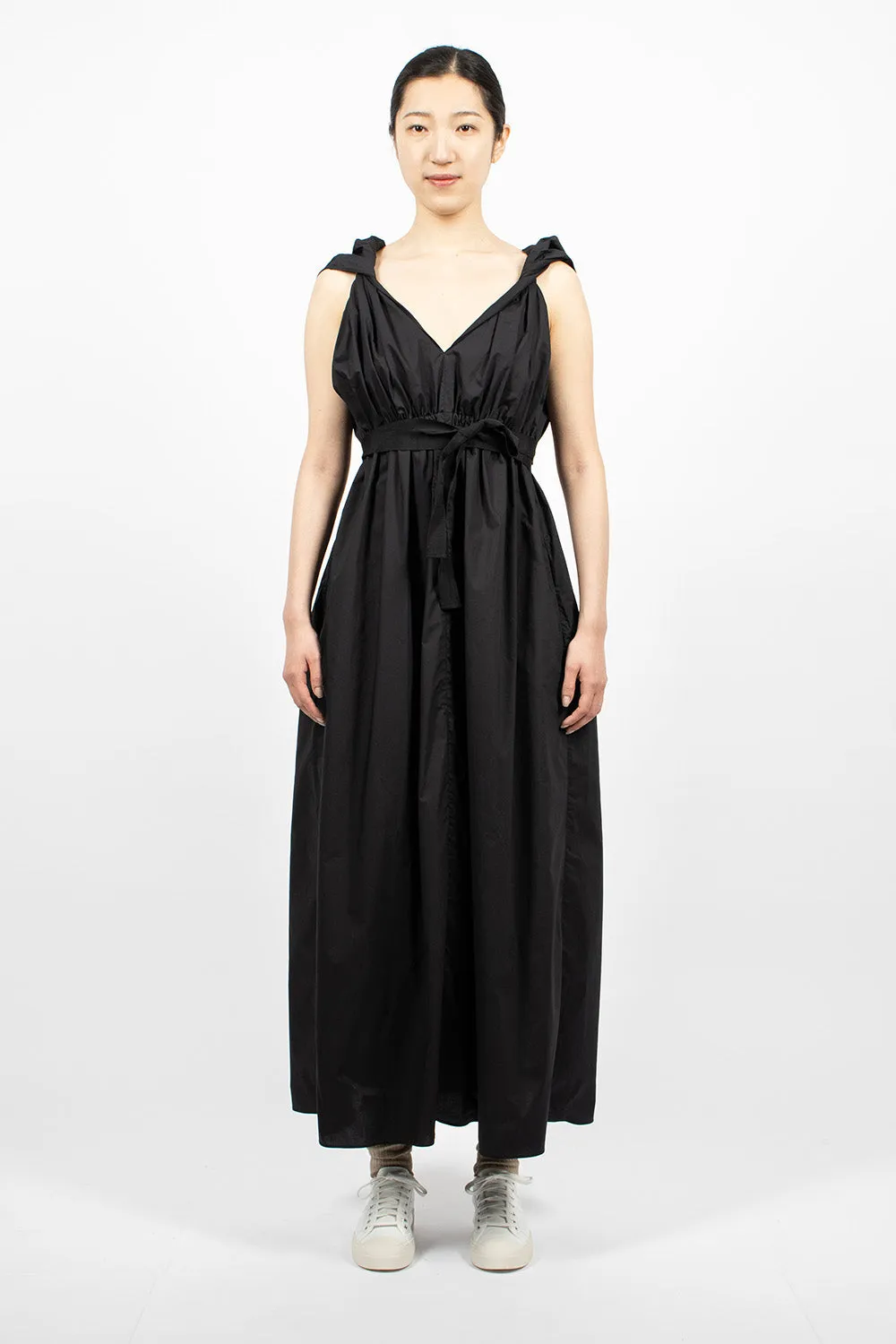 Diabolo Sleeveless Dress Black