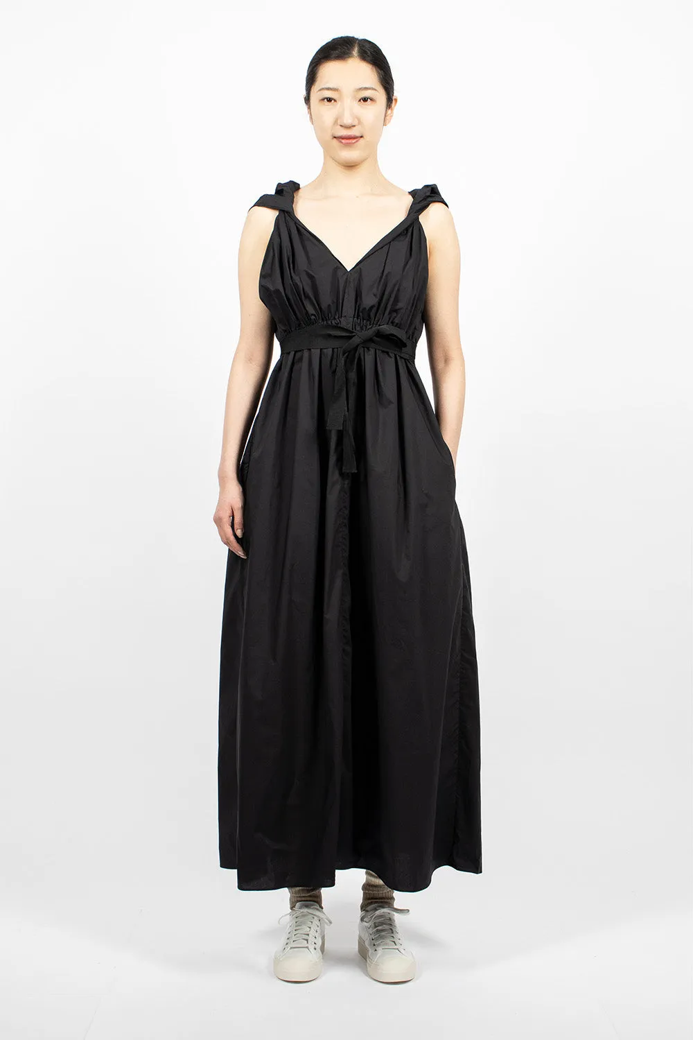 Diabolo Sleeveless Dress Black