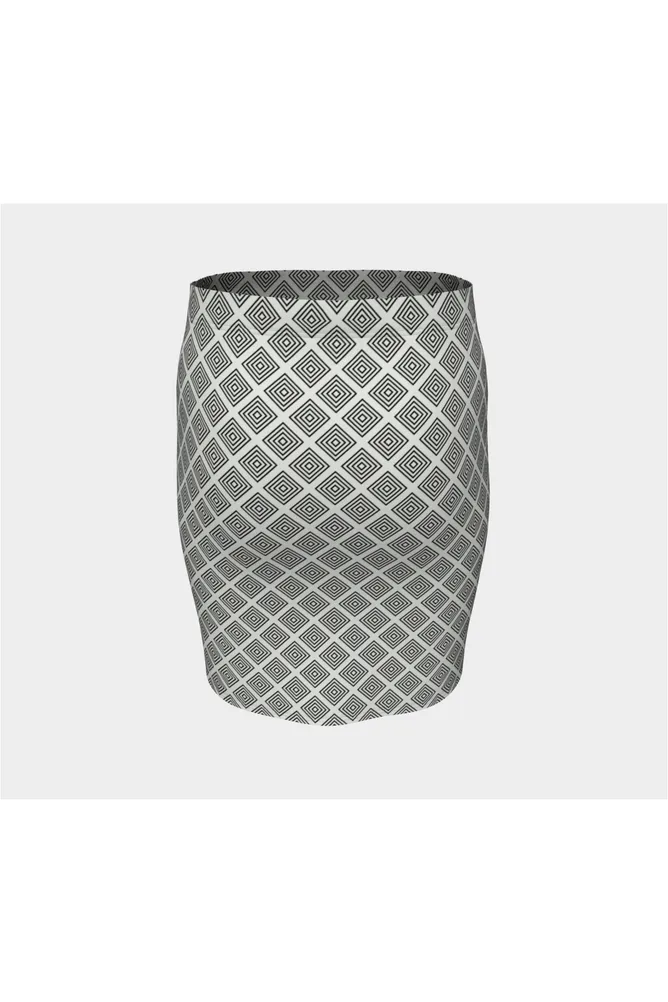 Diamond Life Fitted Skirt