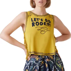 Double D Ranch Women's Let's go Rodeo Tank Top