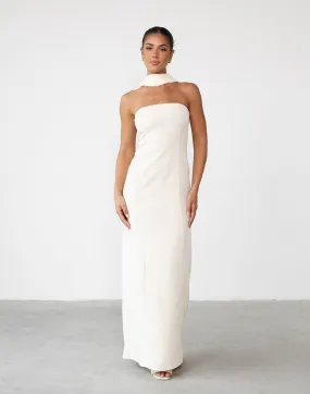 Eleanor Maxi Dress (Cream)