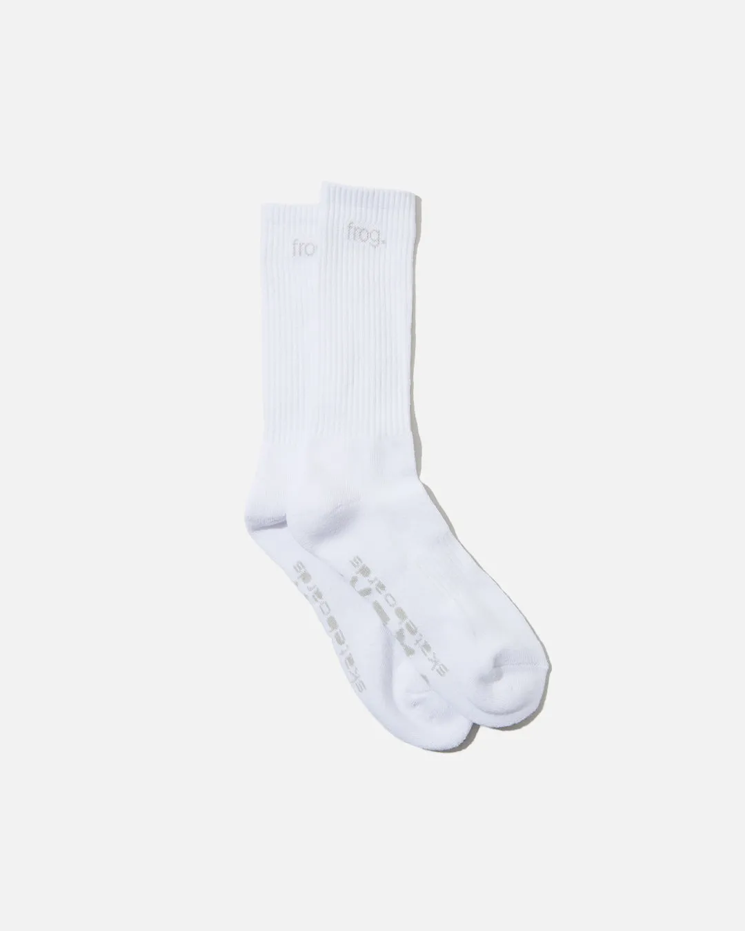 Frog Socks - White