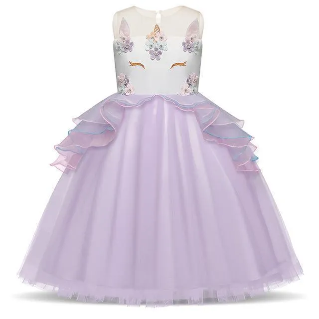 Girls Dress, Fairy Party Dress, Sleeveless