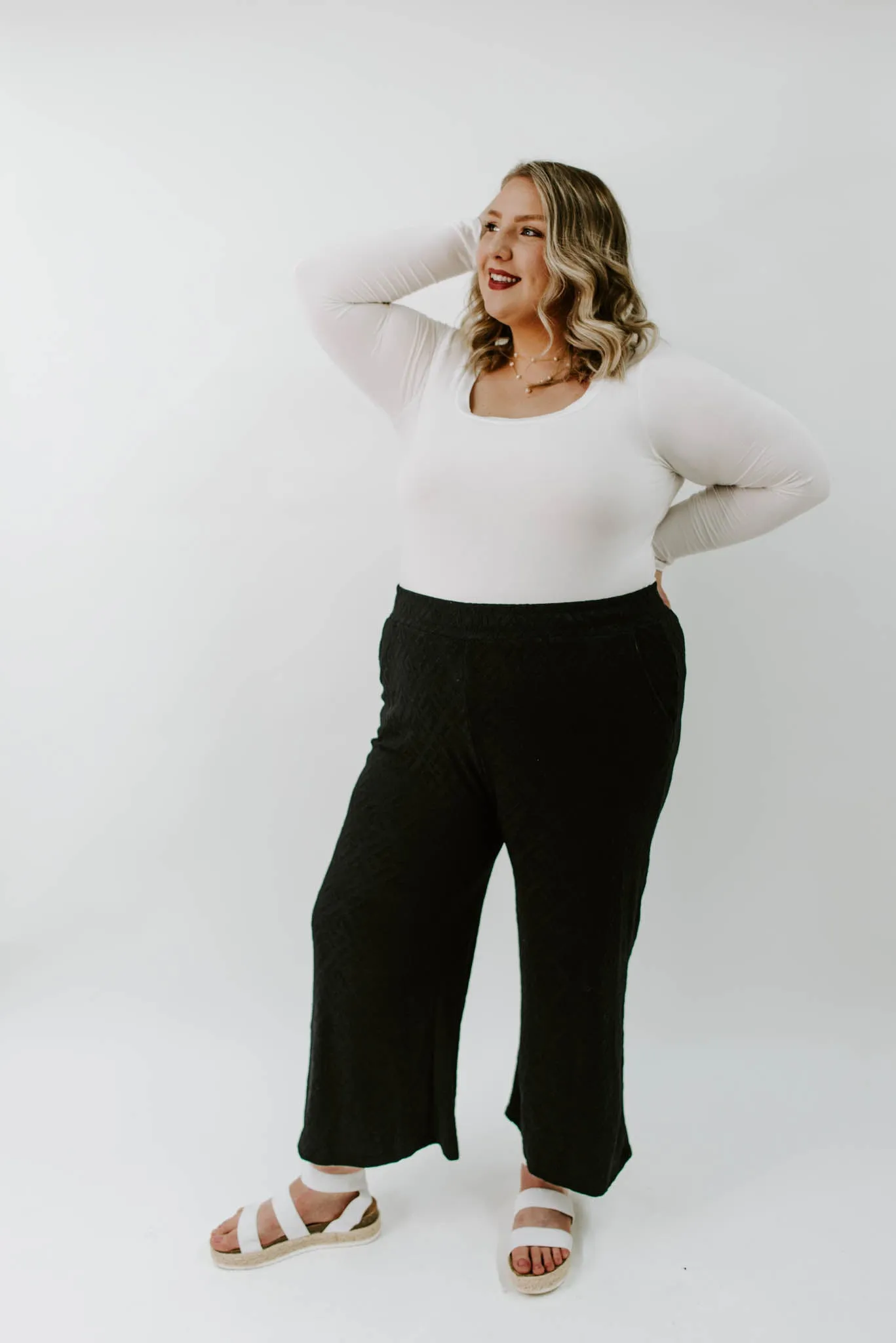 Go With The Flow Curvy Crop Pants