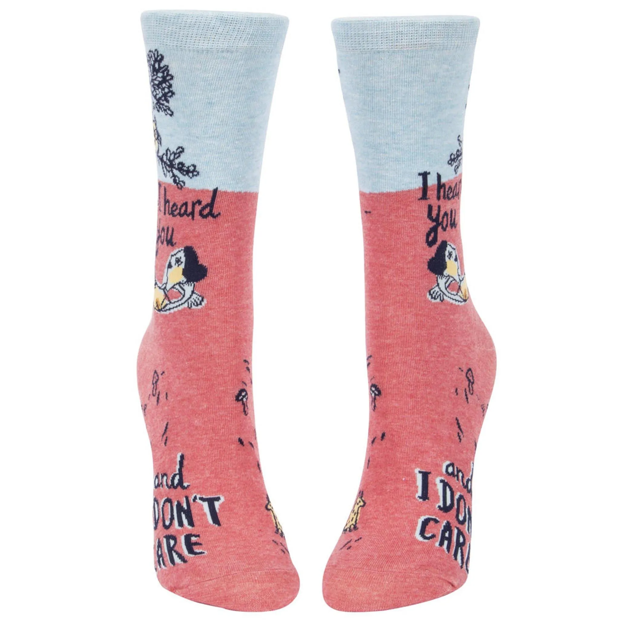 I Heard You and I Don't Care - Women's Socks