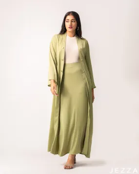 JEZZA Women's Matching Modest Cardigan & Skirt Set 50452/50462