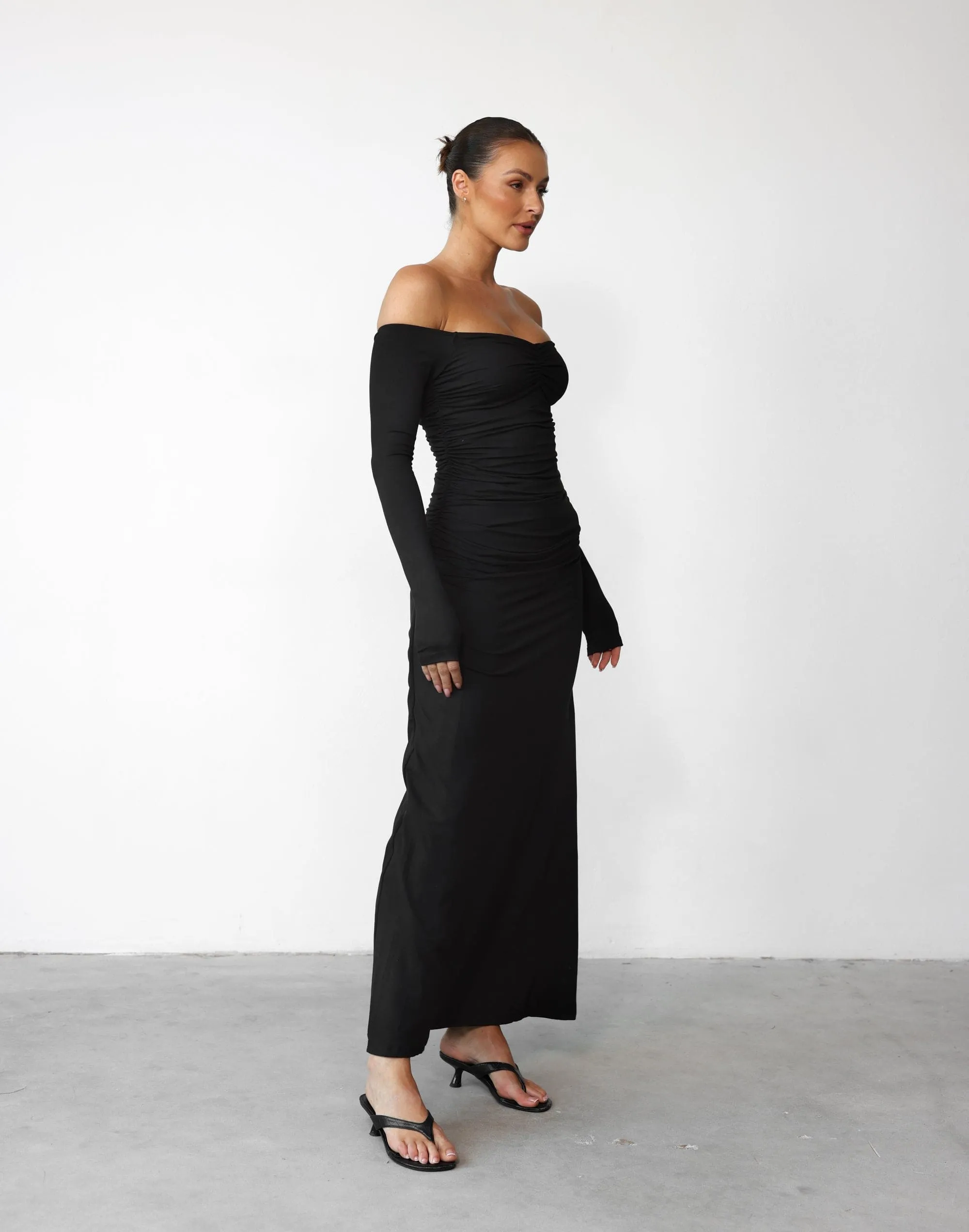 Josephine Maxi Dress (Black)