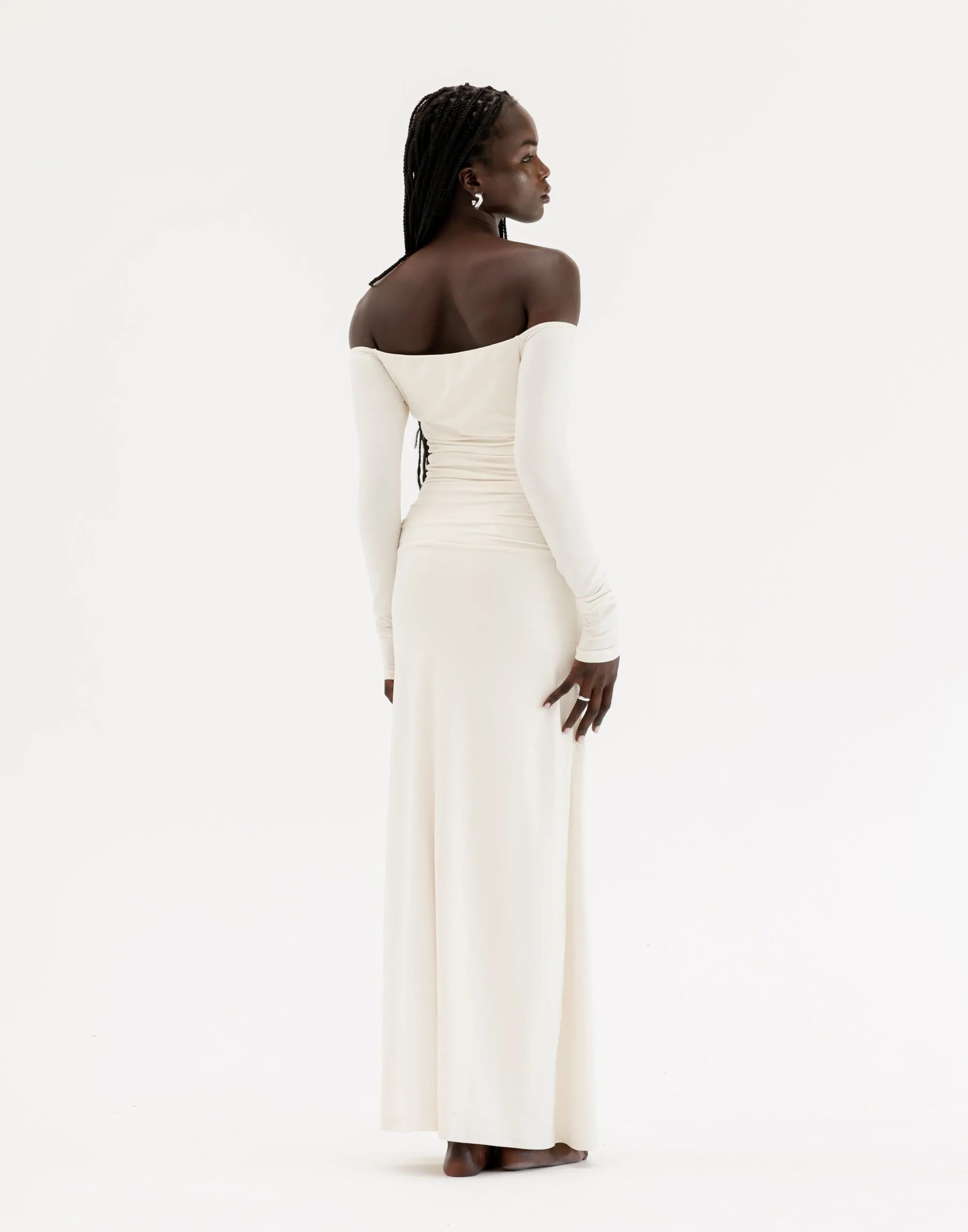 Josephine Maxi Dress (Cream)