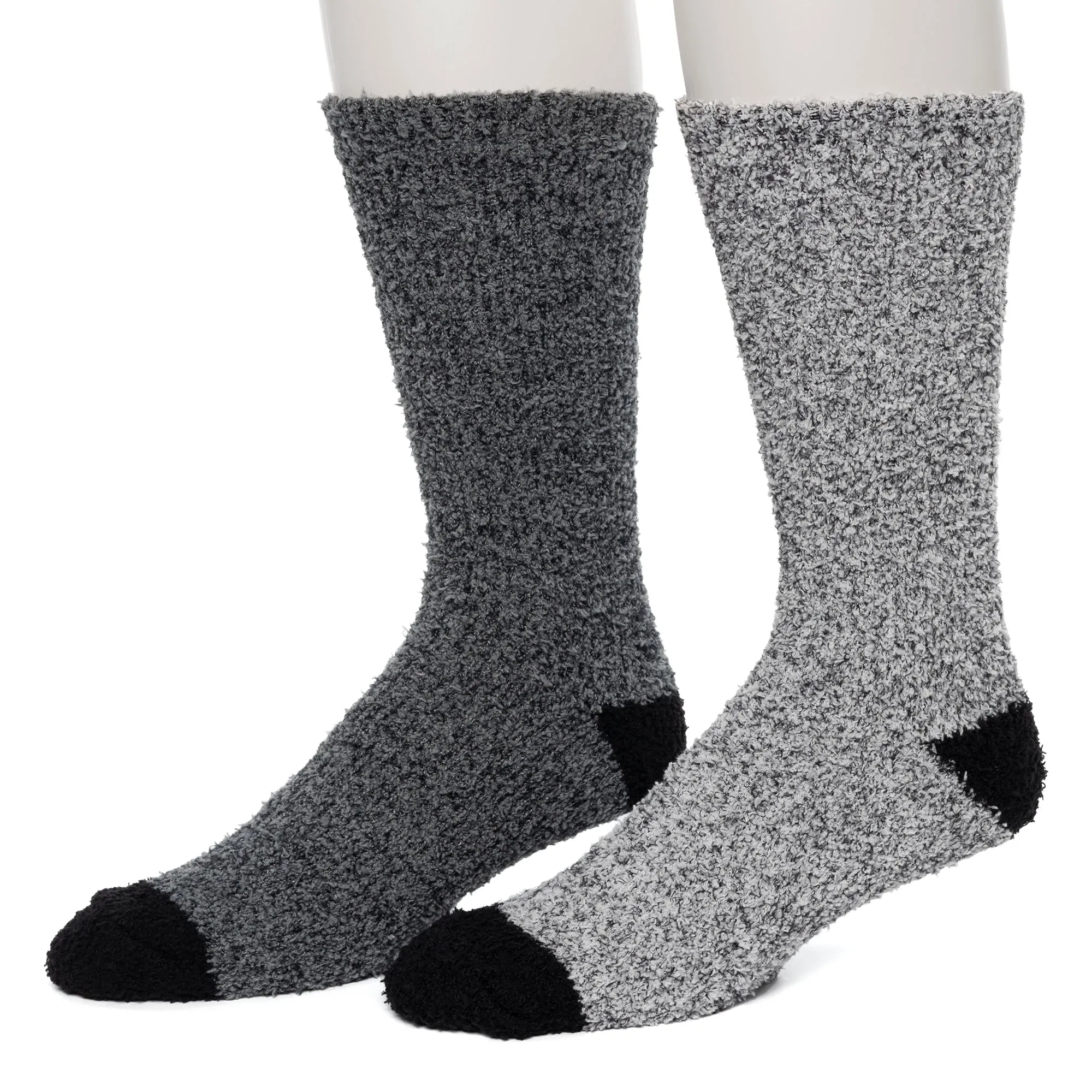 Mens Tweed Cozy Sock 2PK