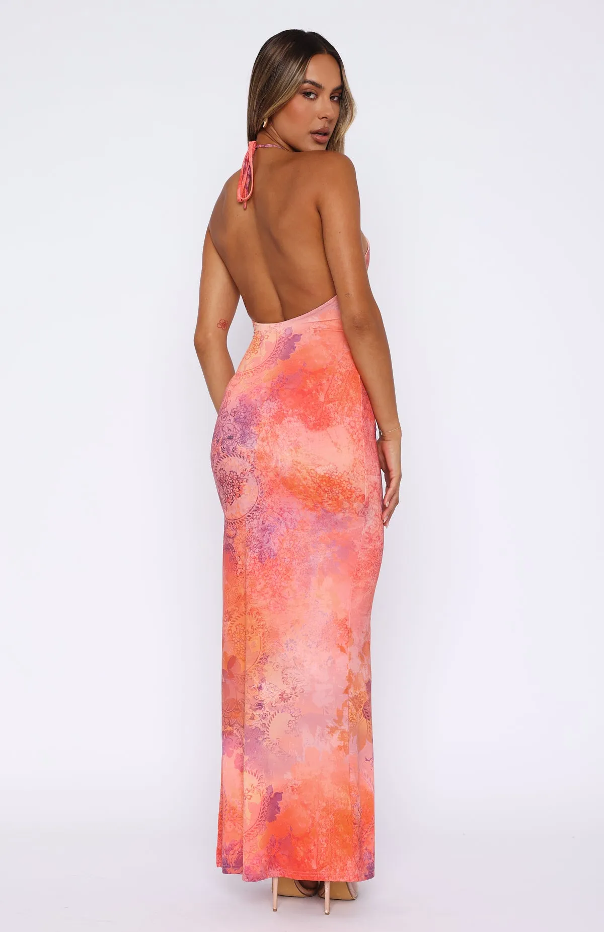 No Other Way Maxi Dress Sangria