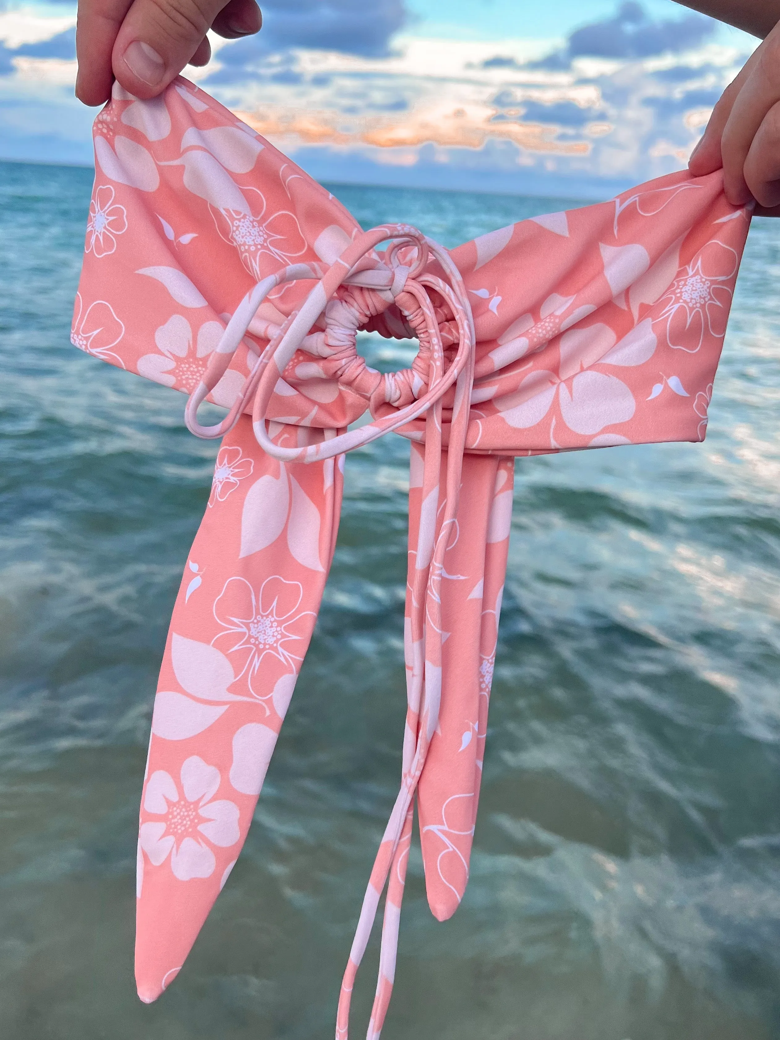 Orange Soda Cola Bikini Top