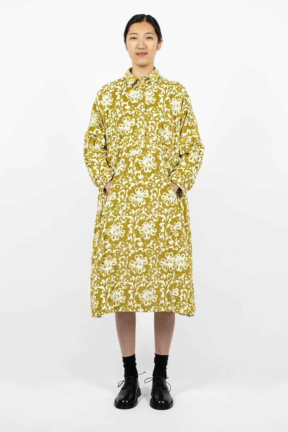 Paga Rouch Dress Acid Floral