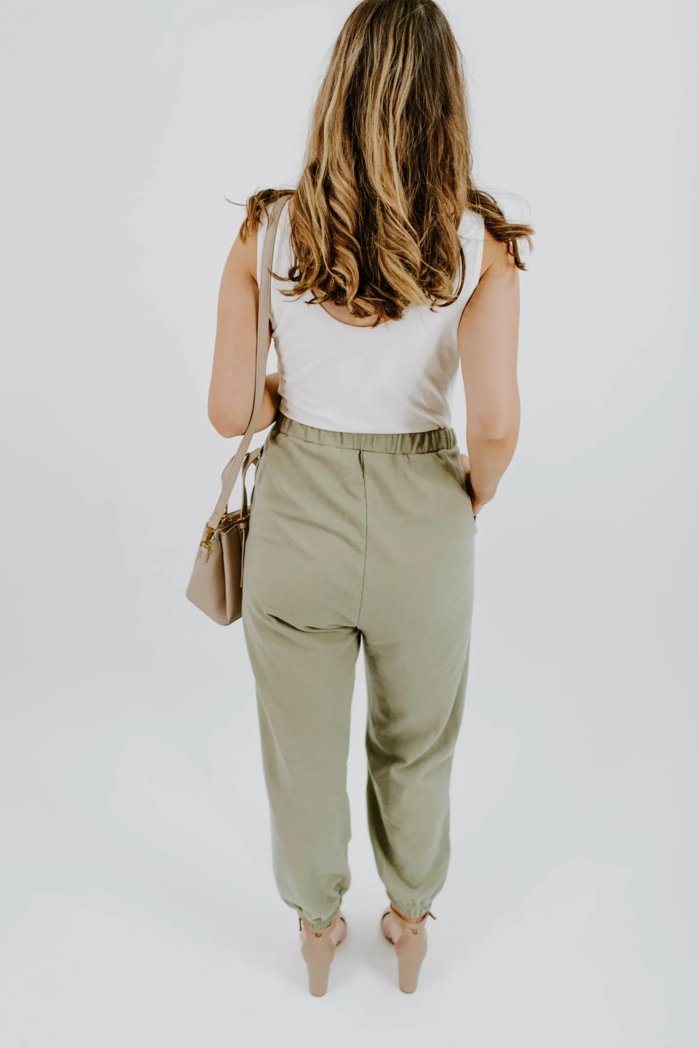 Pushing Forward Contrast Jogger Jumpsuit