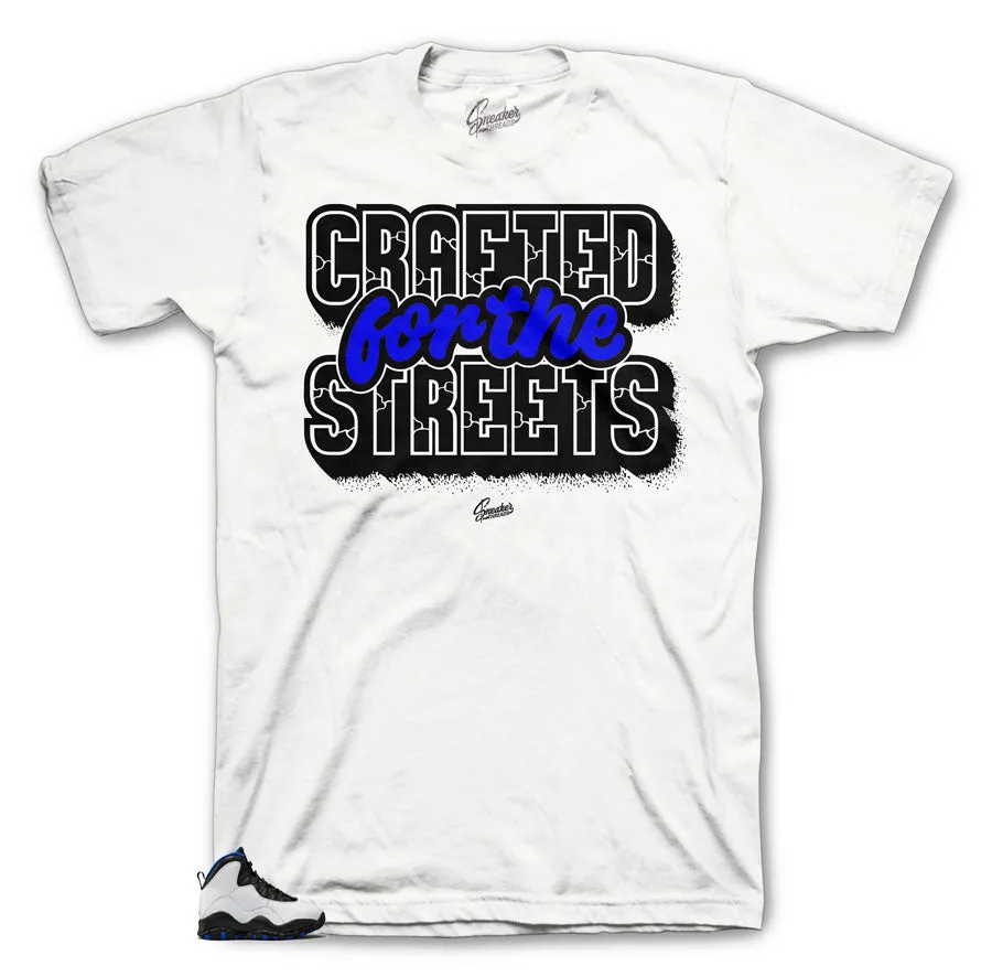 Retro 10 Orlando Shirt - Crafted - White