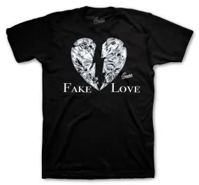 Retro 5 Moonlight Shirt - Love - Black