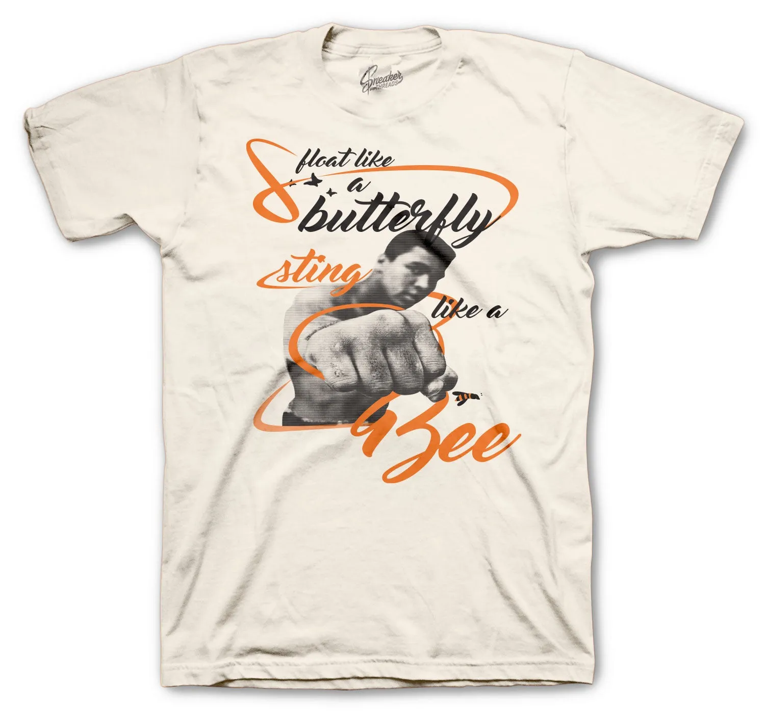 Retro 5 Orange Blaze Shirt - Sting - Natural