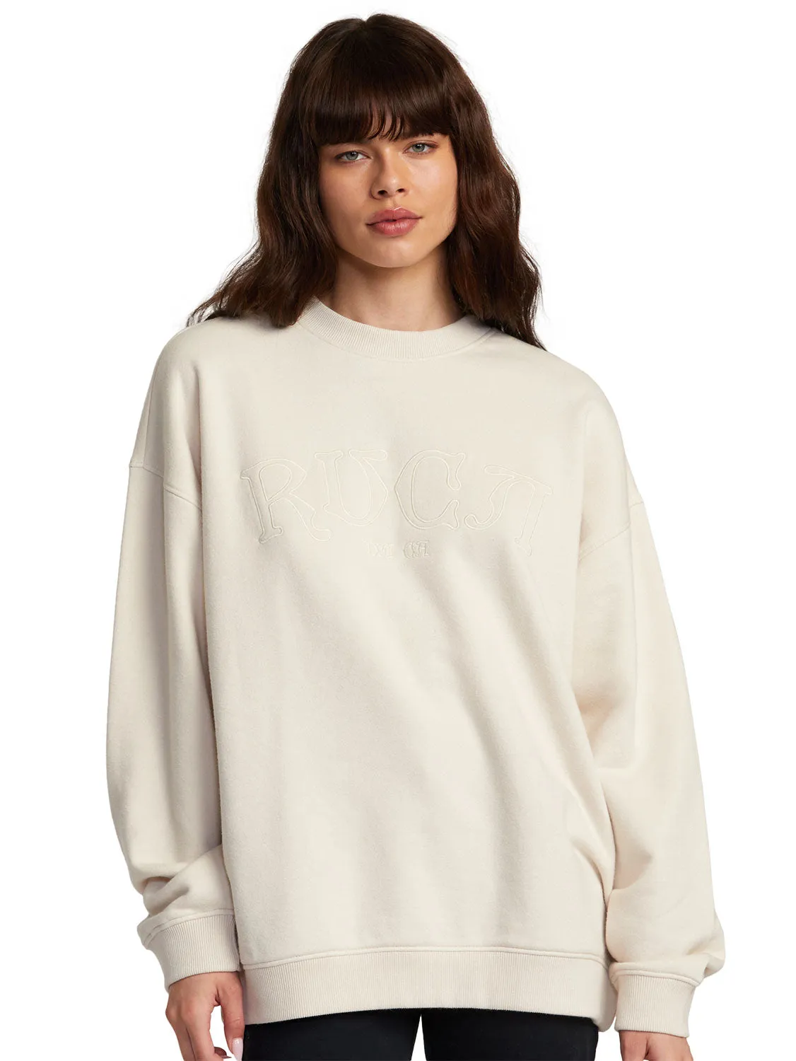 RVCA Ladies Baggie Boyfriend Crew