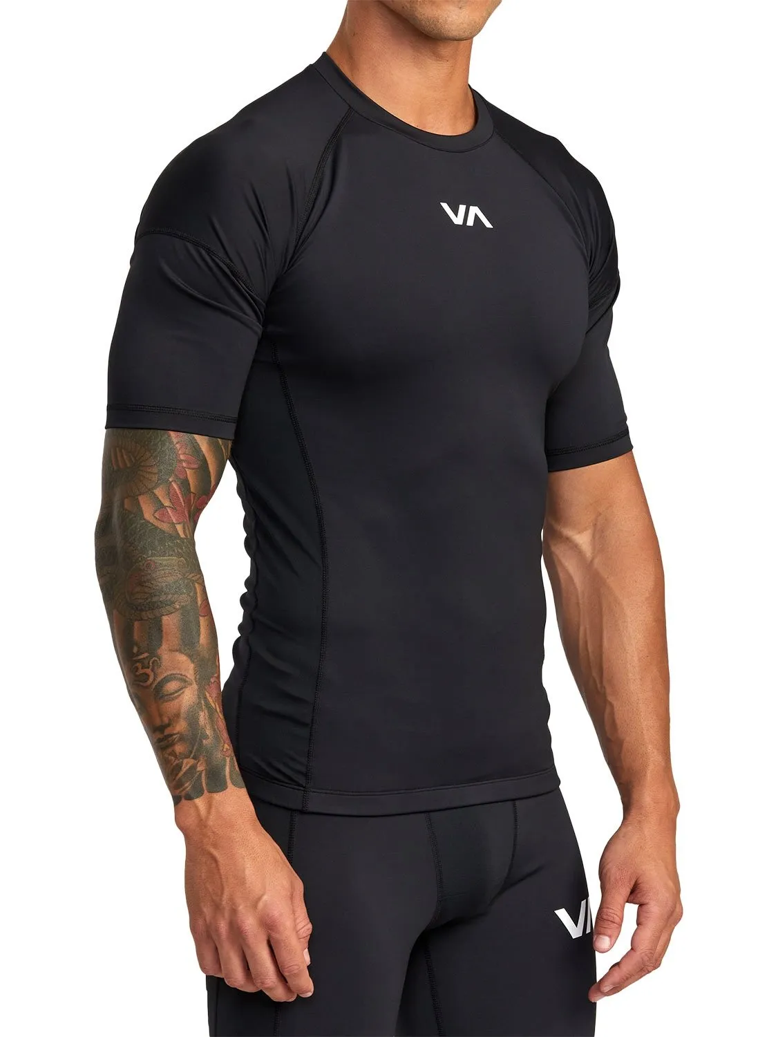 RVCA Men's Compressions Shirt