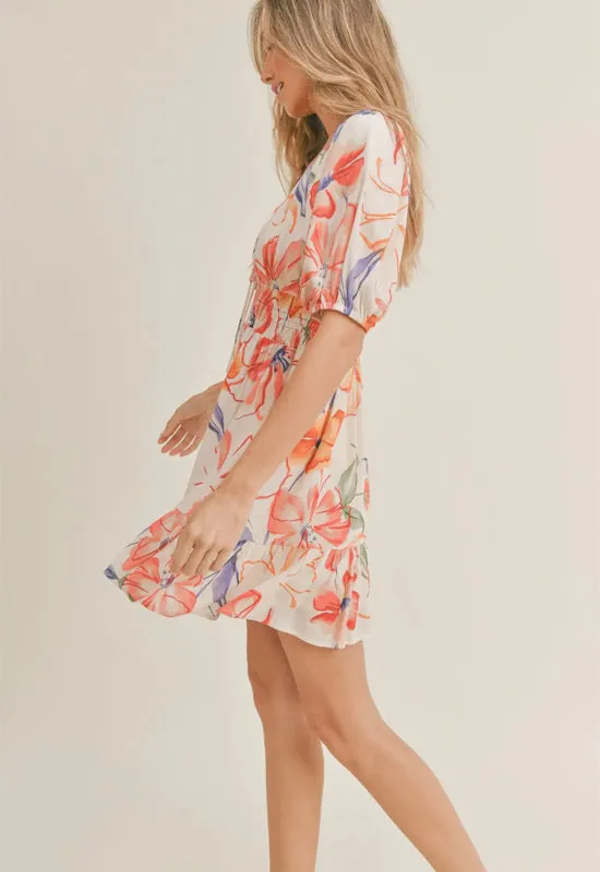 Sadie & Sage - Margot Mini Dress Multi