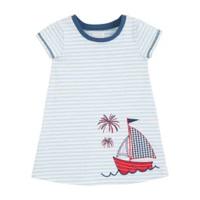 Sailboat T-Shirt Dress