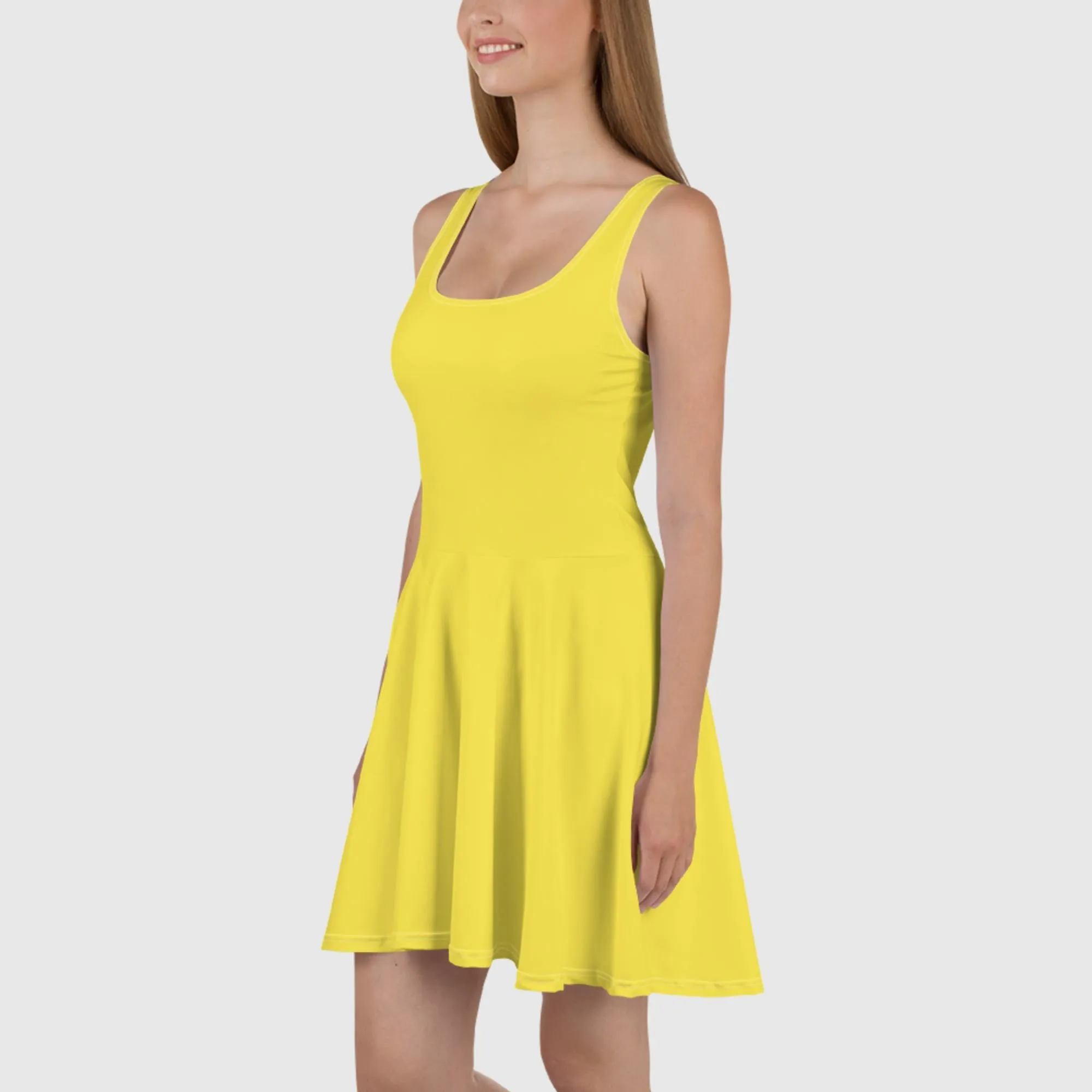 Skater Dress - Yellow