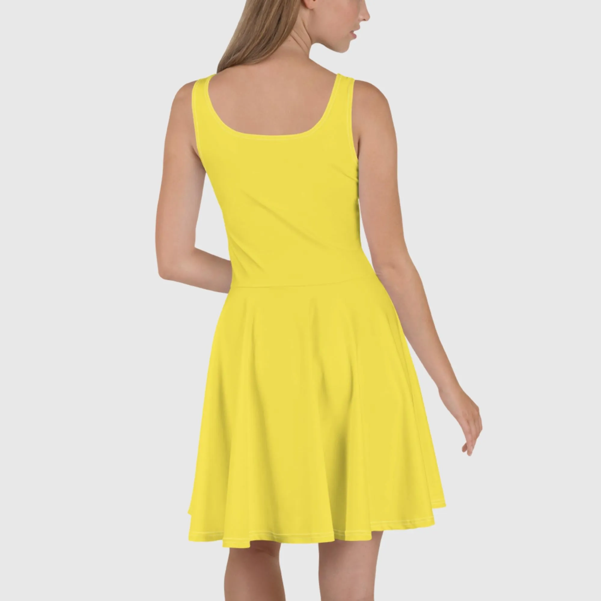 Skater Dress - Yellow