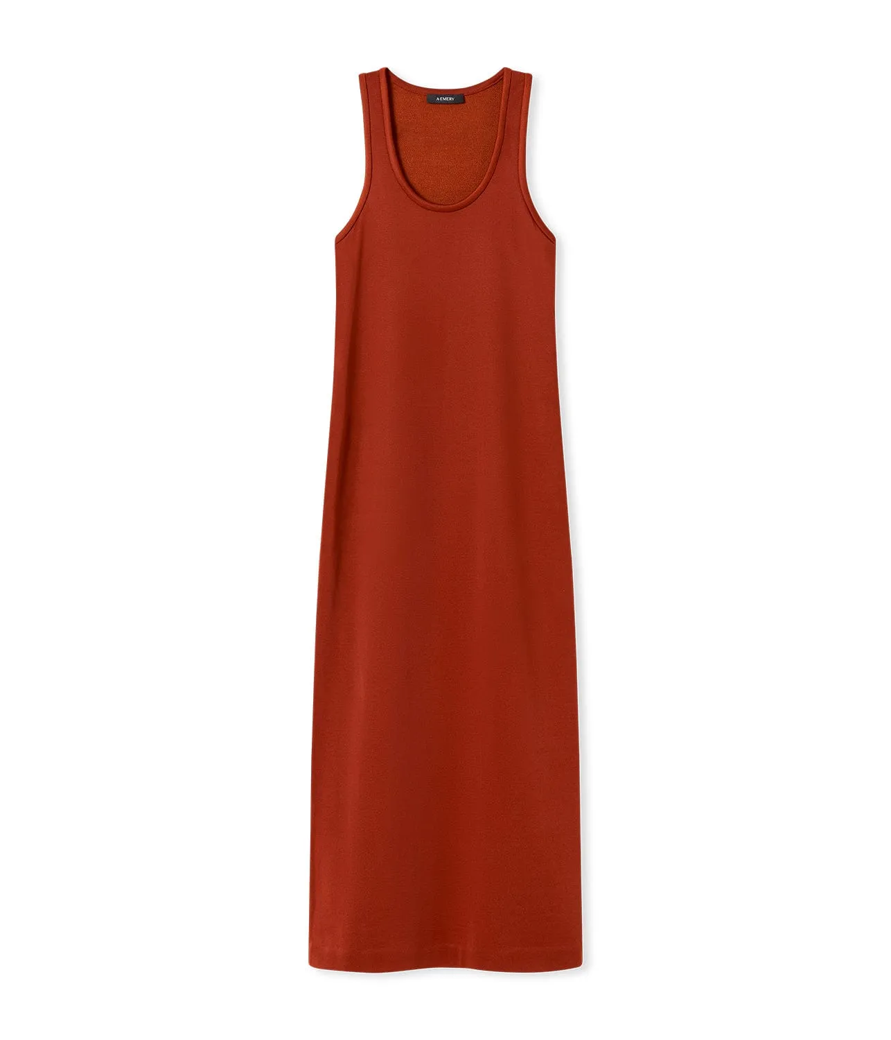 THE ILKA DRESS- RUST