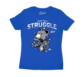 Womens Stealth 5 Shirt - Trust Your Struggle - Blue